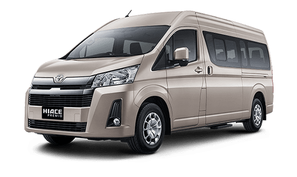 Hiace Premio Luxury - Sewa Mobil Hiace Malang dengan Sopir