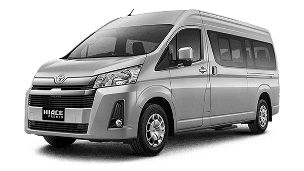 Hiace Premio - Sewa Mobil Hiace Malang dengan Sopir